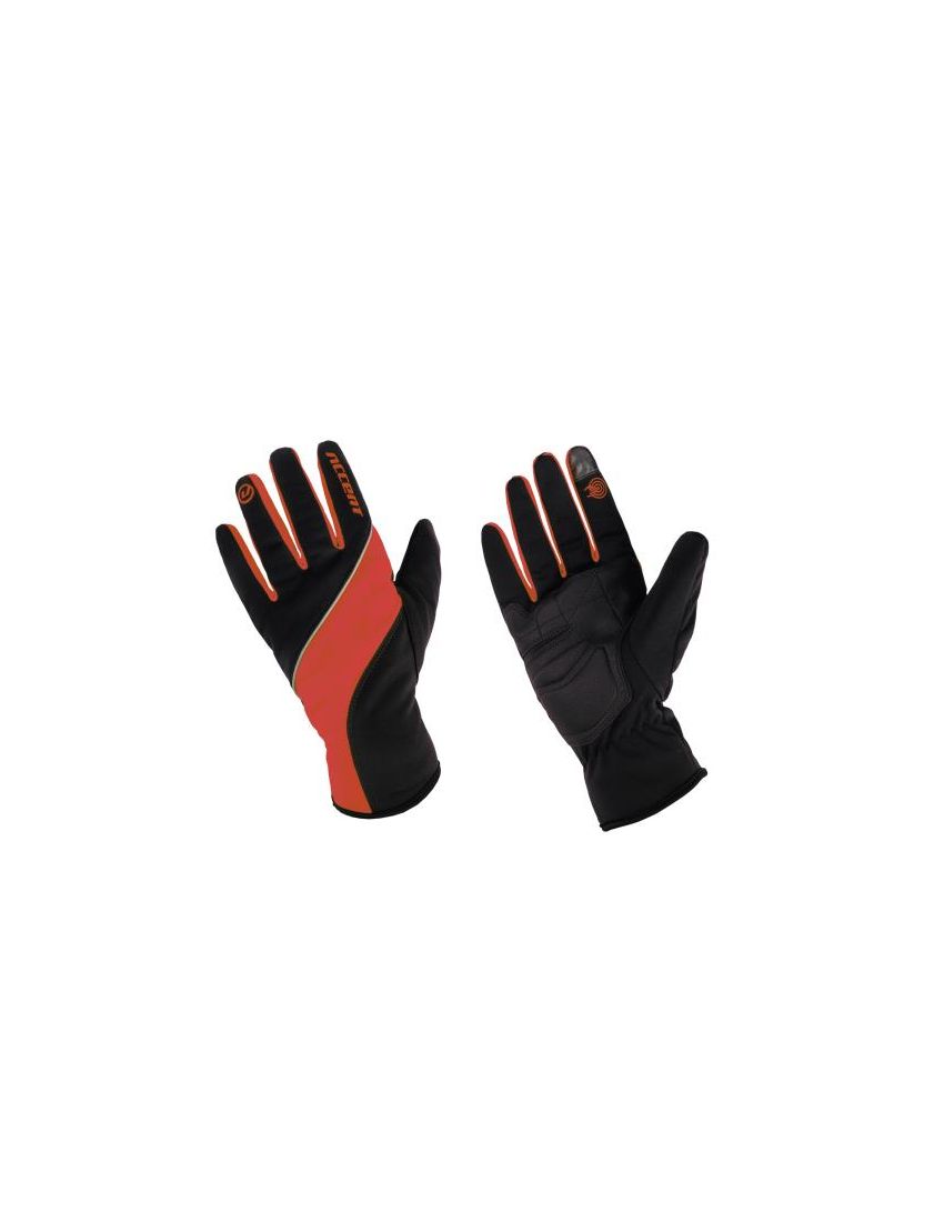 Accent Rękawiczki ocieplane Windstar, czarno-czerwone, S 