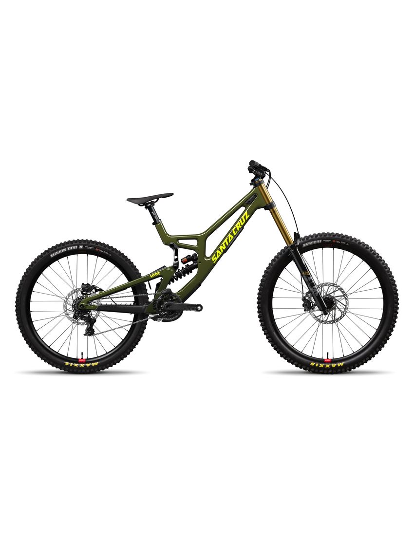 Rower SANTA CRUZE V10 8 Cc Mx 27 Dh S Gloss Kelp Green