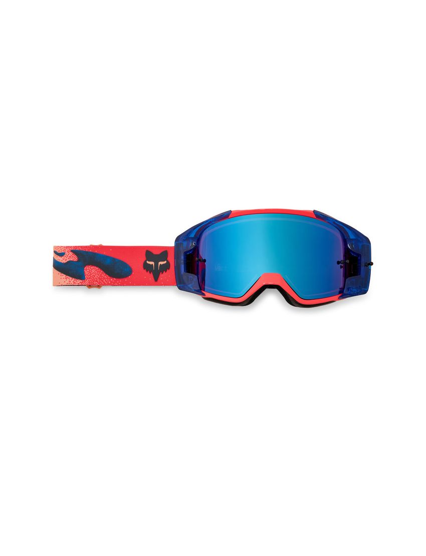 Fox Gogle Motocyklowe  Vue Vision Le Vivid Neon Pink