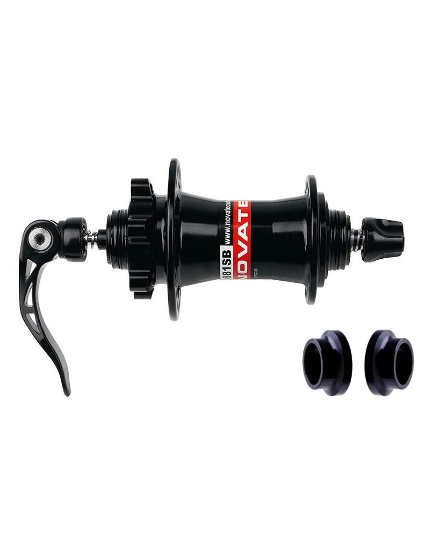 Novatec NT D881SB 4in1 piasta czarna przód