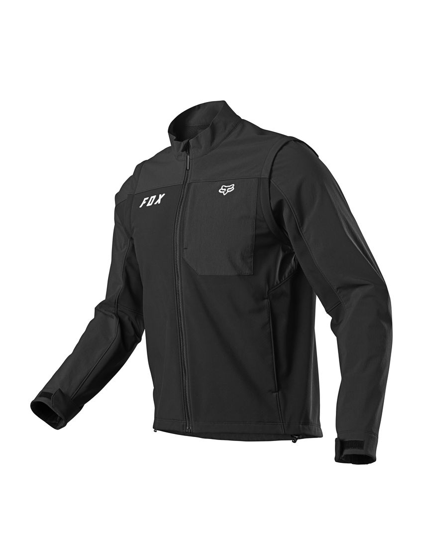 Kurtka FOX Legion Softshell Black/Silver