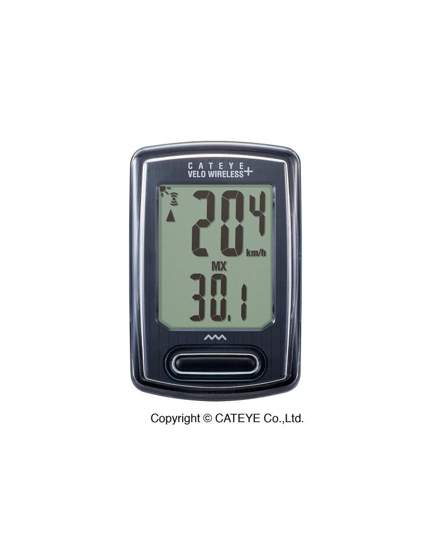  Licznik rowerowy Cateye VELO WIRELESS+ CC-VT235W czarny 