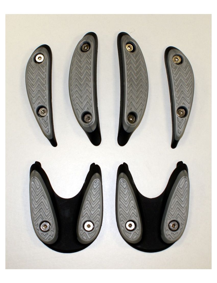 Obcasy do butów mtb GIRO WALKING PAD black silver roz.36