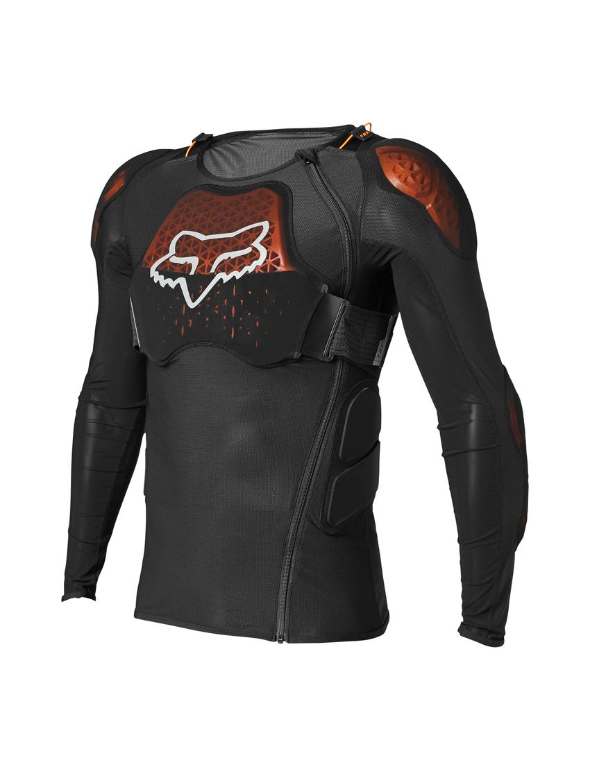 Koszulka z ochraniaczem FOX Baseframe Pro D3O S czarny