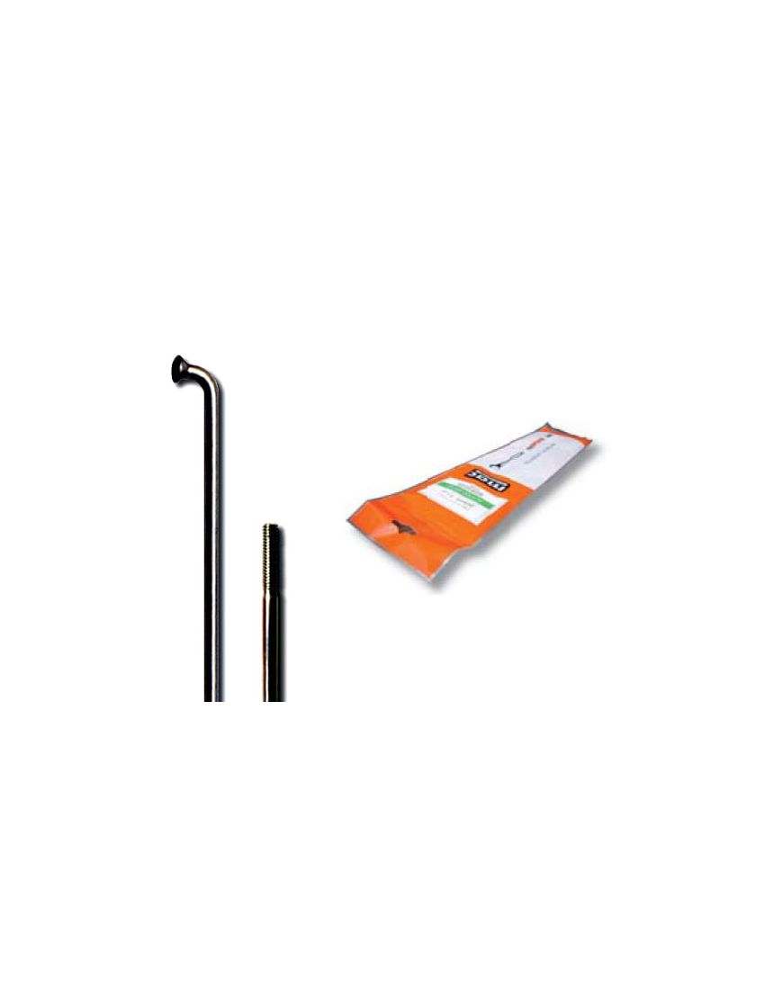 Szprychy CNSPOKE 134T 2.3-2.3-2.0 stal nierdzewna 280mm czarne 72szt. 