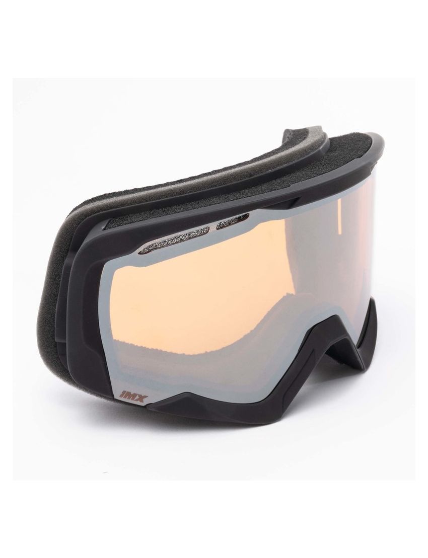 IMX GOGLE IMX ENDURANCE SNOW BLACK MATT/BLACK - SZYBA PODWÓJNA CLEAR + BROWN (1 SZYBA W ZESTAWIE) 