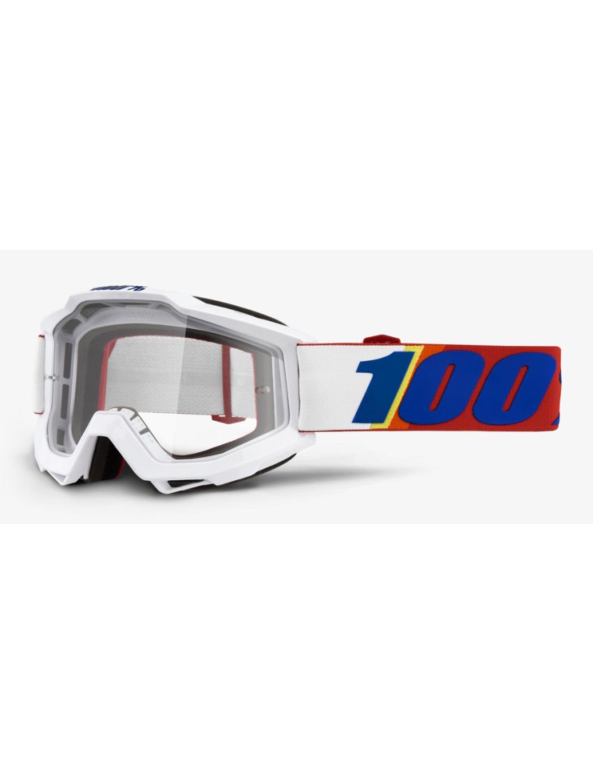 Gogle 100% ACCURI MINIMA (Szyba Przezroczysta Anti-Fog) (NEW) 