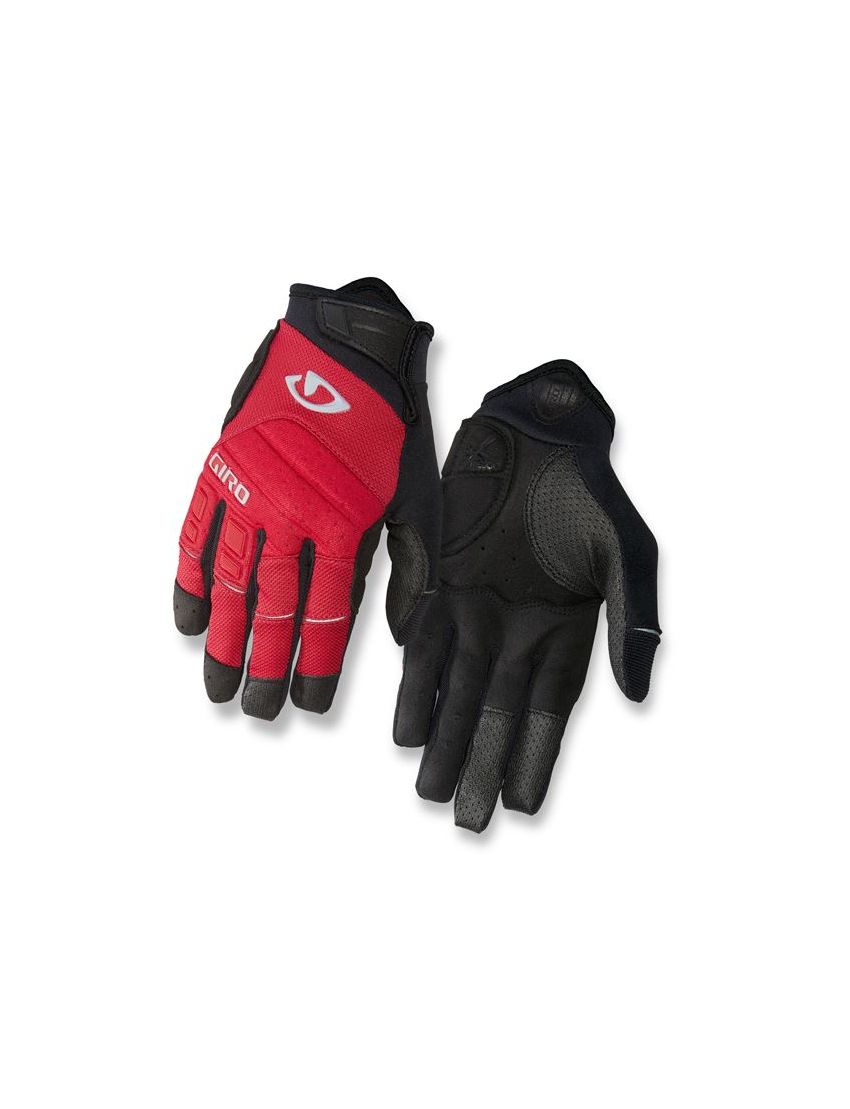 Rękawiczki męskie GIRO XEN długi palec dark red black grey roz. S (obwód dłoni 178-203 mm / dł. dłoni 175-180 mm) (NEW) 