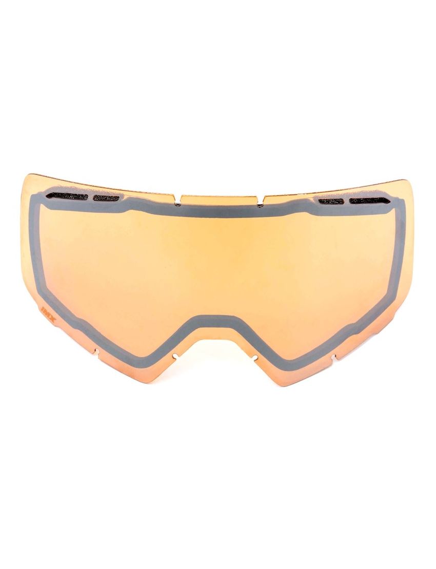 IMX GOGLE IMX ENDURANCE SNOW BLACK MATT/BLACK - SZYBA PODWÓJNA CLEAR + BROWN (1 SZYBA W ZESTAWIE) 