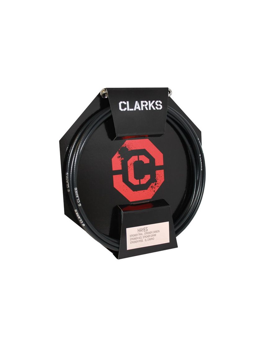 Przewód hamulca hydraulicznego CLARK'S HAYES (Stroker Ryde) z końcówkami przód tył 3000mm czarny 