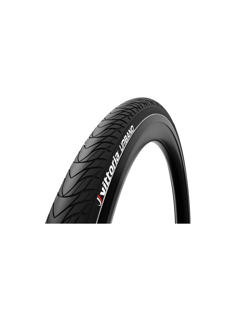 Vittoria Opona Urbano 27,5x1.75 czarna, drutowa, odblask 