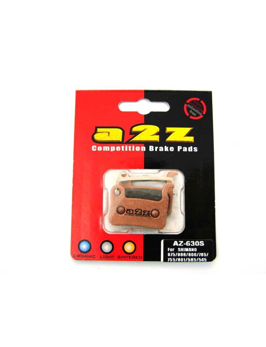 Klocki hamulcowe a2z Gold AZ-630S Shimano BR-M975/975P/966/965/800/776/775/765/  755/601/596/595/585/545/535/T665/  605/601/R505/S501/S500/Tektro TRP Dash carbon