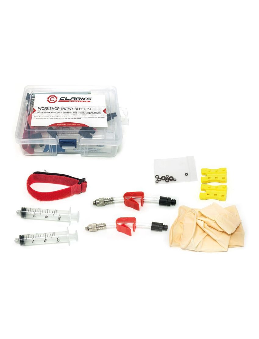 Zestaw do odpowietrzania hamulców hydraulicznych CLARK'S dla TEKTRO 
