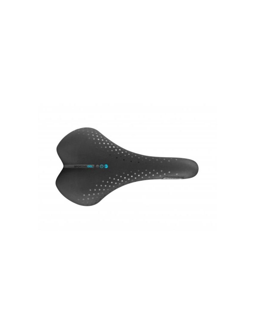 San Marco Siodełko SPORTIVE GEL SMALL 0-30° czarne zamsz 