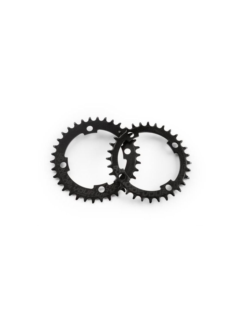  Zębatka MTB Trail Intro, narrow-wide, alu, 36 zębów,  BCD 104, czarna 