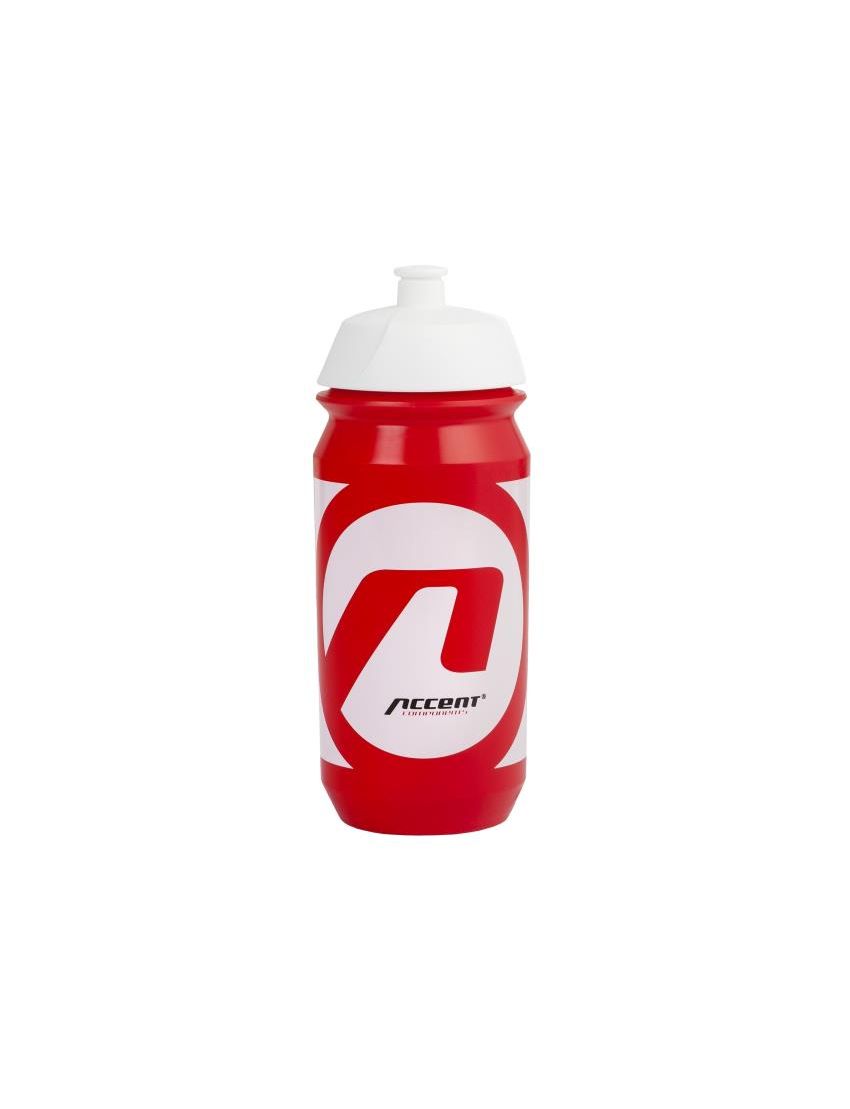 Bidon Accent Proseries czerwono-biały 500 ml. 