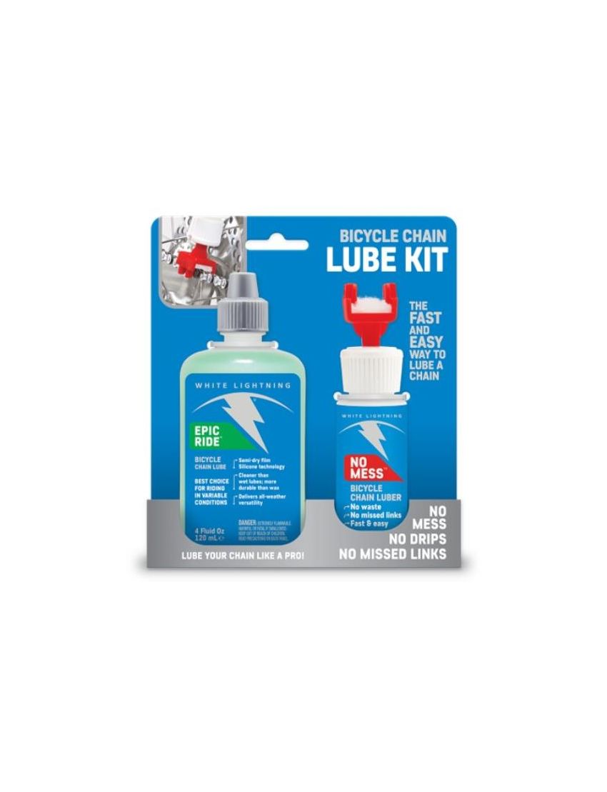 WHITE LIGHTNING Olej EPIC RIDE  syntetyczny 120ml  + Aplikator NO MESS 