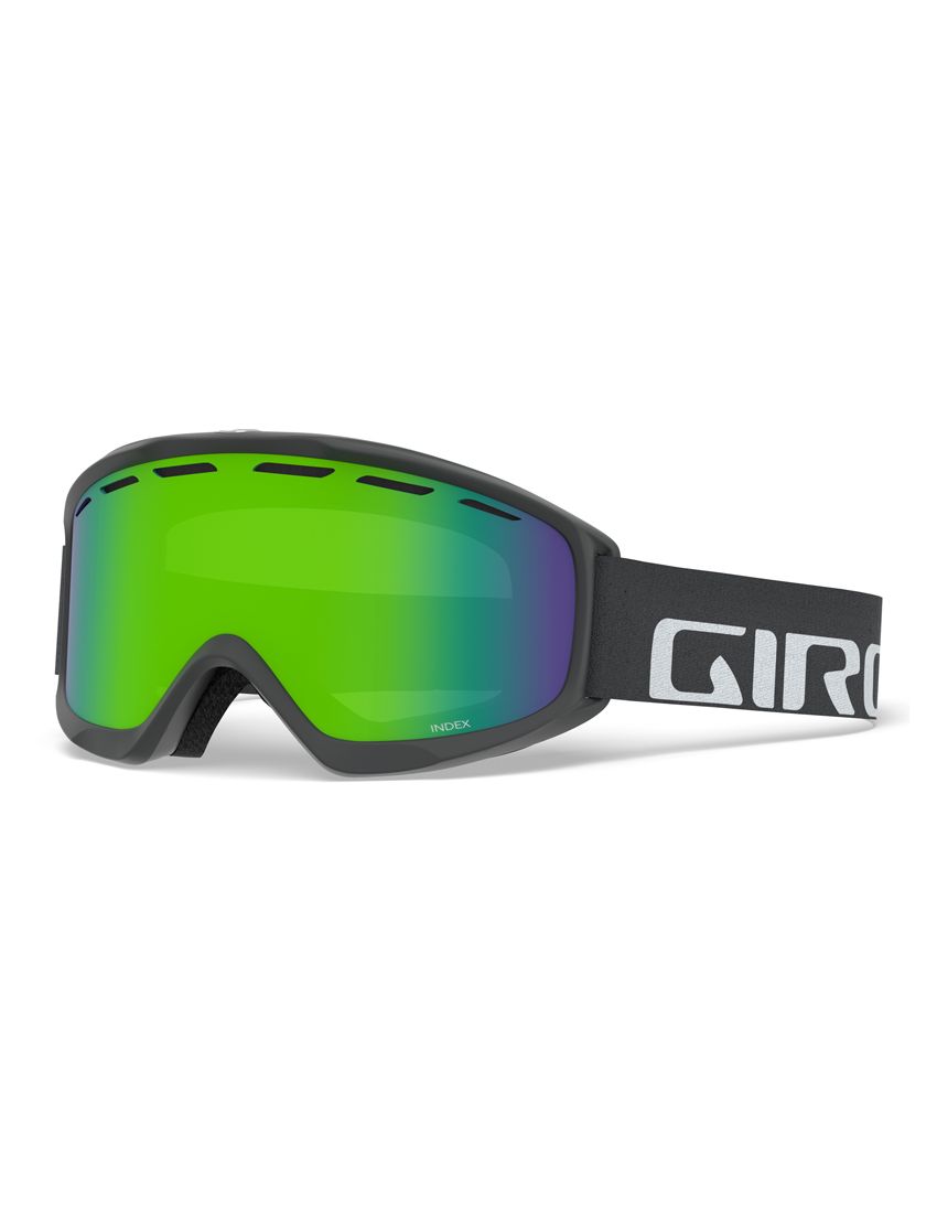 Gogle zimowe GIRO INDEX TITANIUM WORDMARK (szyba LODEN GREEN 26% S2) 