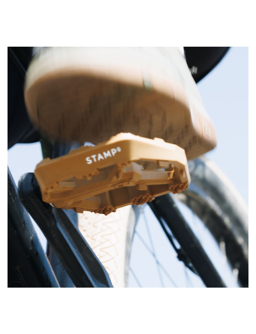 Pedały CRANK BROTHERS Stamp 0 Brown