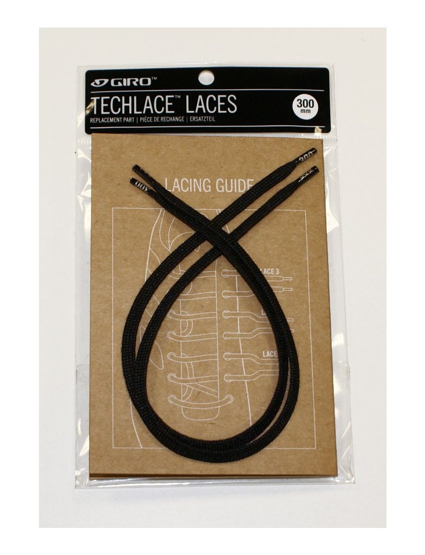 Sznurówki GIRO TECHLACE LACES black 255mm