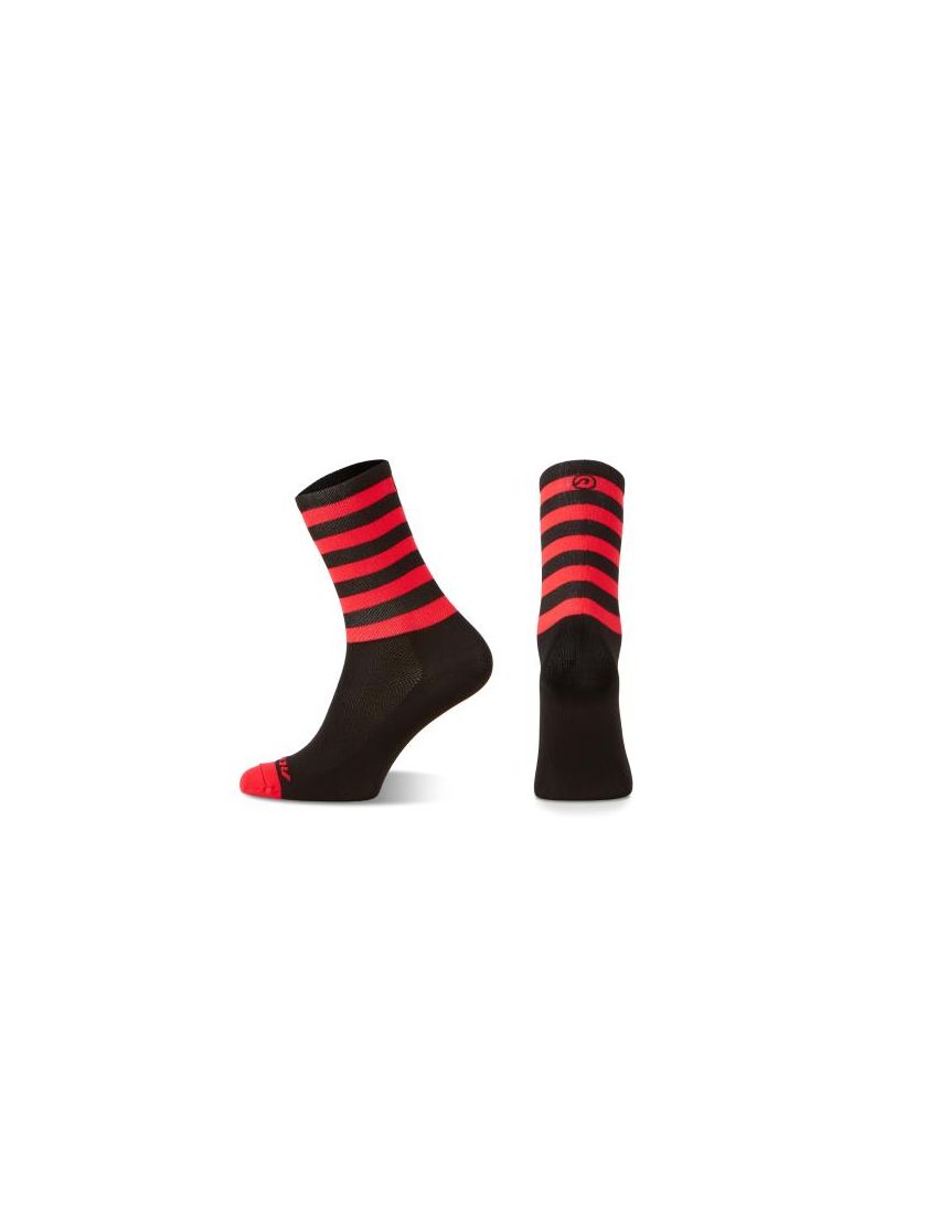 Skarpetki ACCENT Stripe Long czerwone