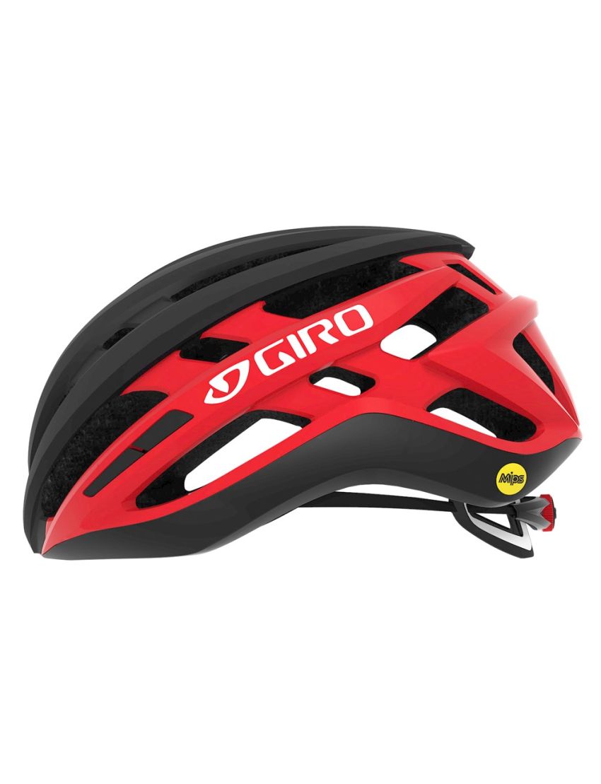 Kask szosowy GIRO AGILIS matte black bright red roz. L (59-63 cm) (NEW)