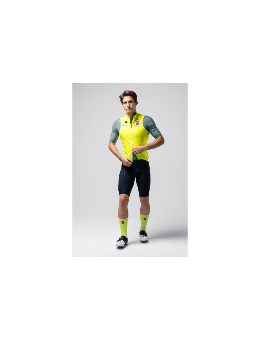 Kamizelka kolarska męska GOBIK Plus 2.0 Liquid Lime