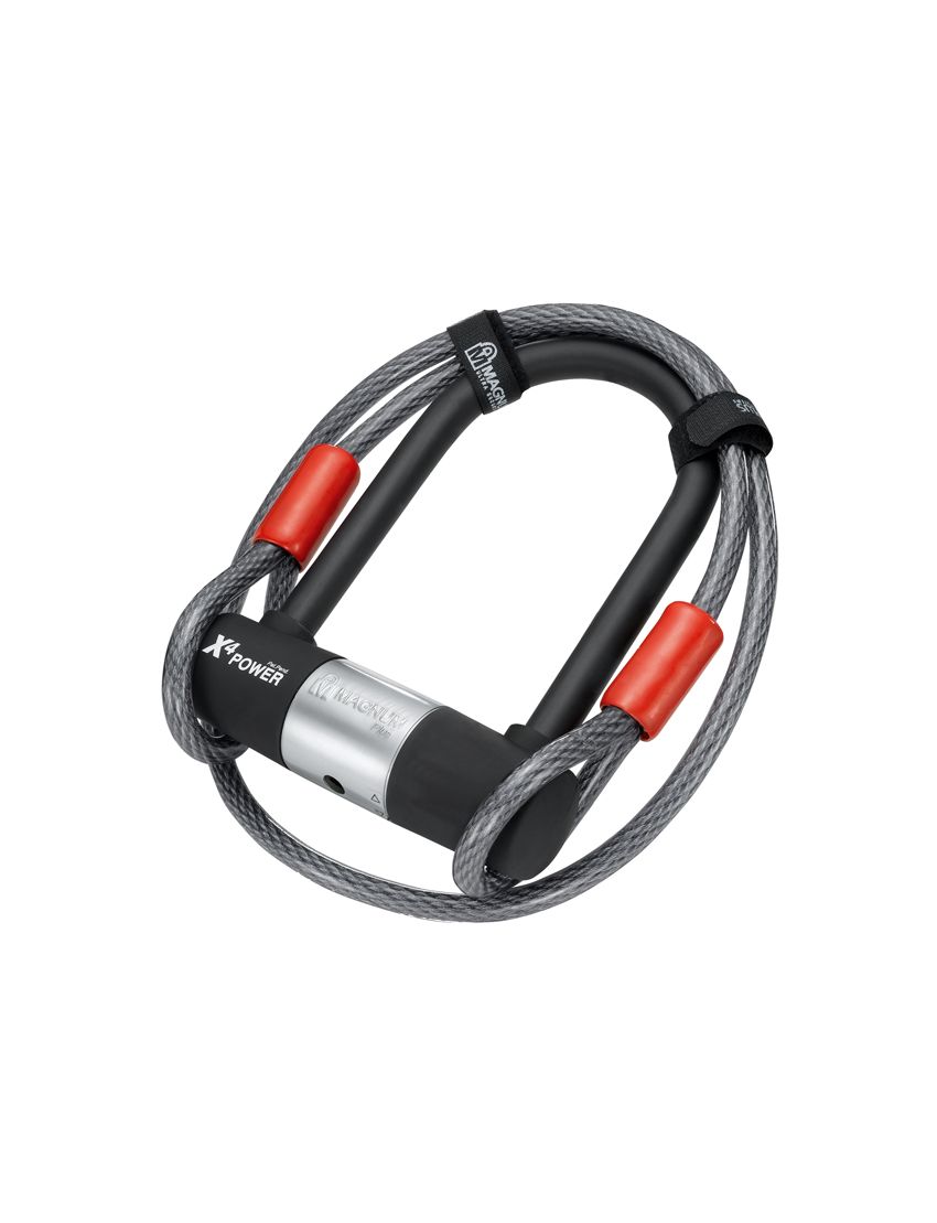 Zapięcie rowerowe MAGNUM 3039 U-LOCK - 14mm 90mm 140mm - 5 x Klucze z kodem + linka 10mm 120cm 