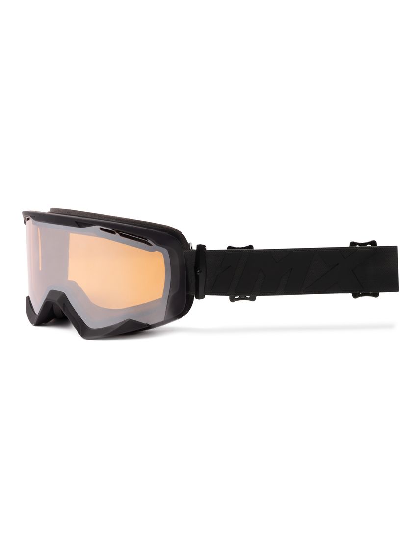 IMX GOGLE IMX ENDURANCE SNOW BLACK MATT/BLACK - SZYBA PODWÓJNA CLEAR + BROWN (1 SZYBA W ZESTAWIE) 
