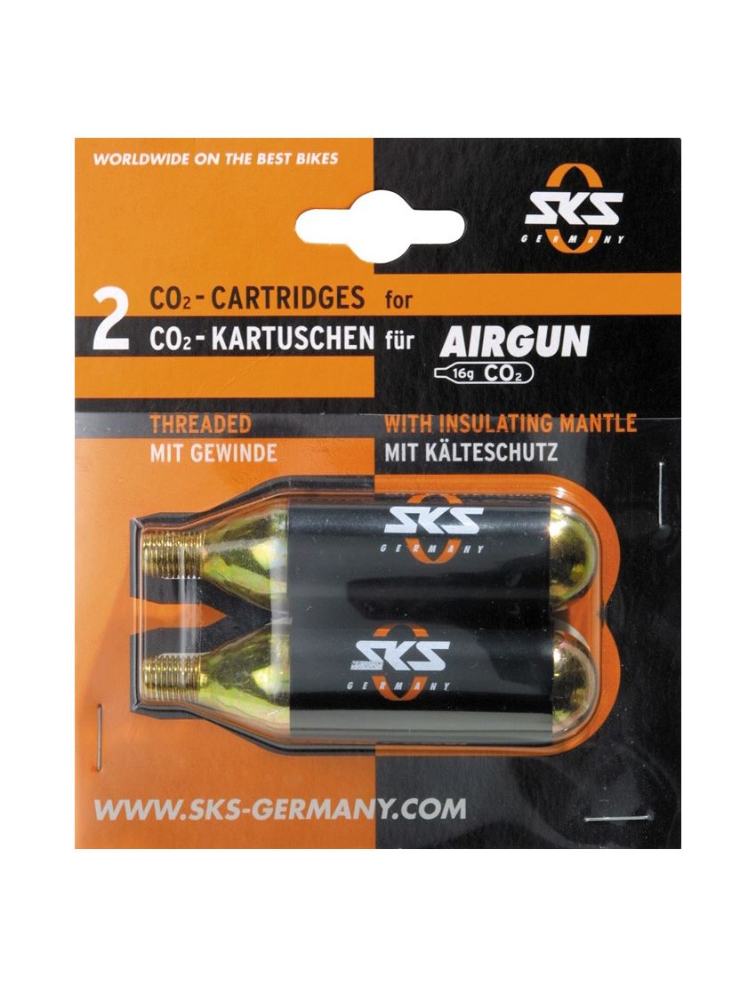 SKS Naboje CO2 do pompki AIRGUN 2*16g