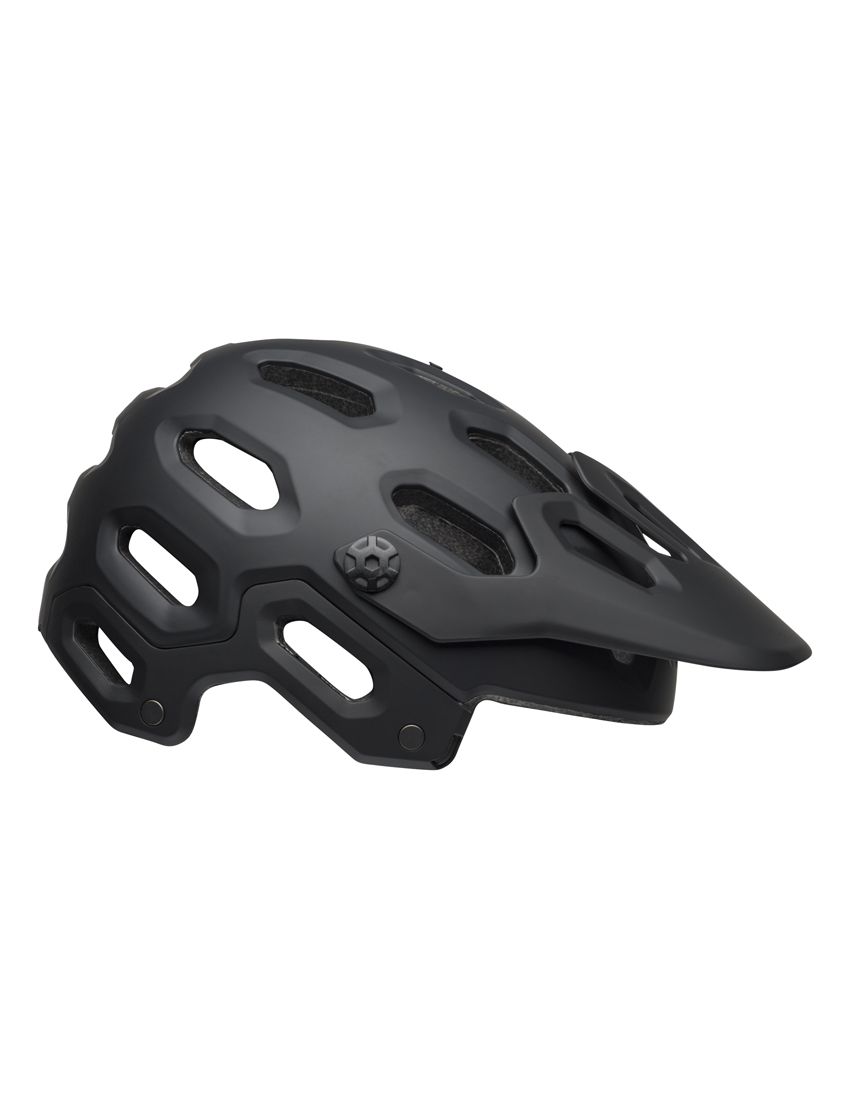 BELL SUPER 3 matte gloss black gray kask-M
