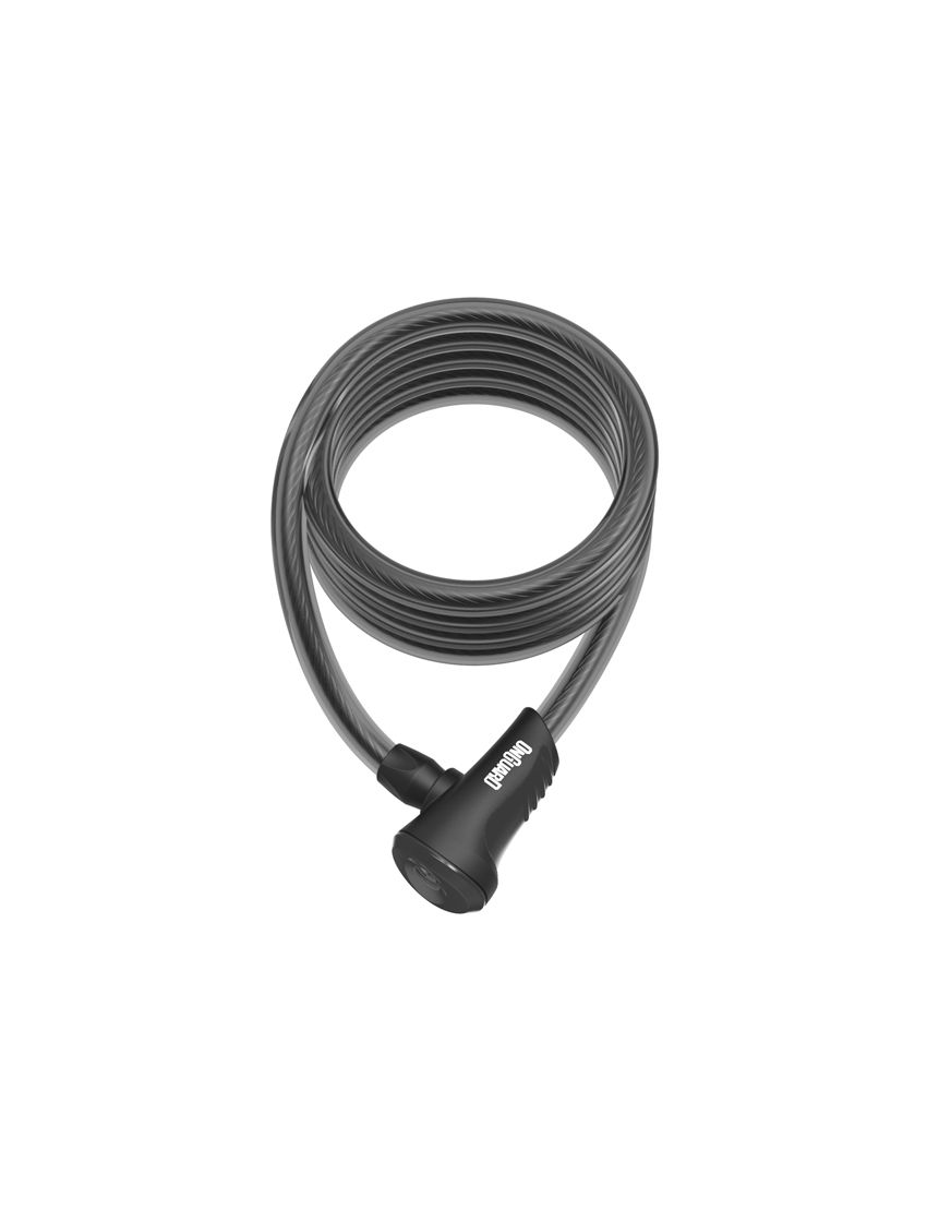 Zapięcie rowerowe ONGUARD NEON 8157BL Linka - 10mm 180cm - uchwyt + 2 x Klucze z kodem czarne 