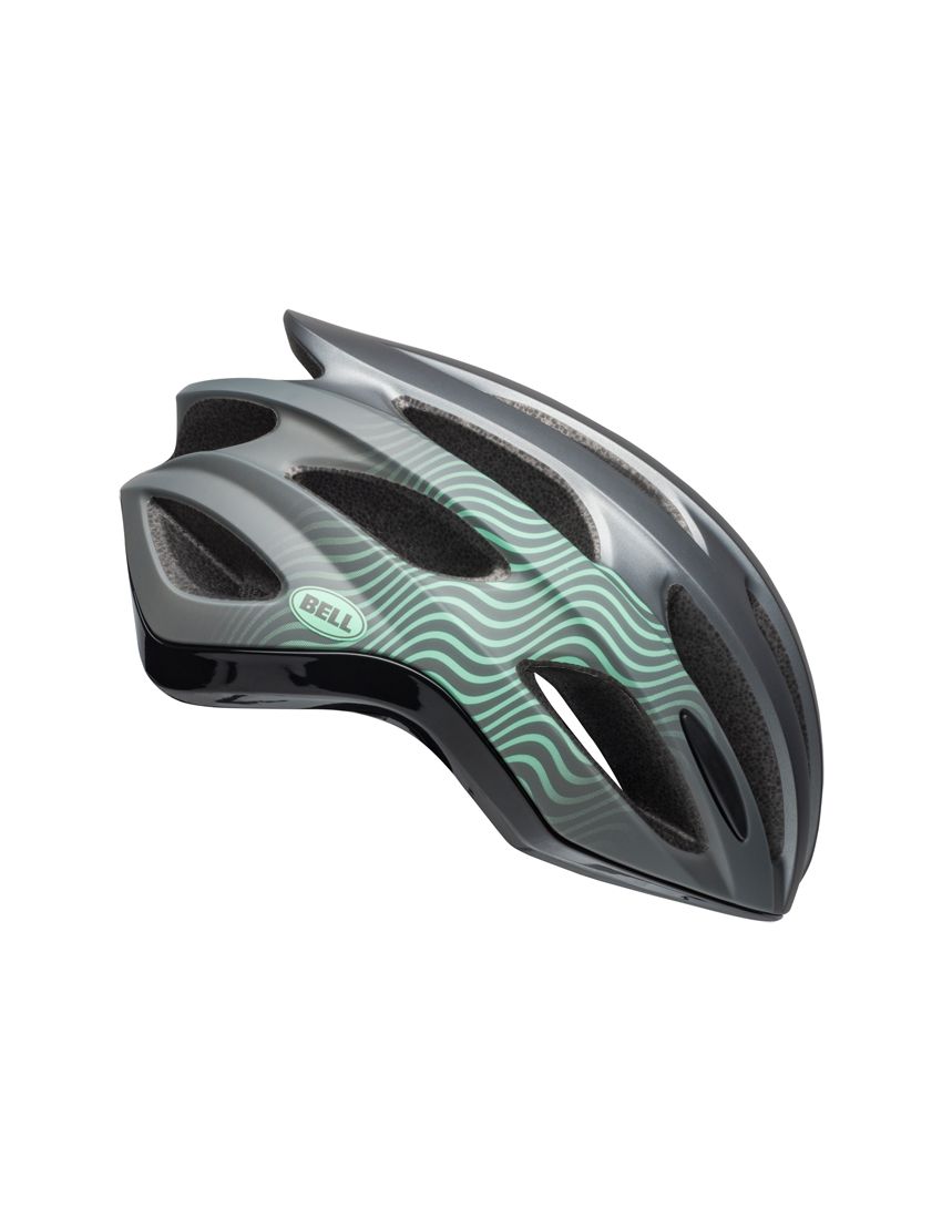 Kask szosowy BELL FORMULA tsunami matte gloss gunmetal mint black roz. L (58-62 cm) (NEW) 