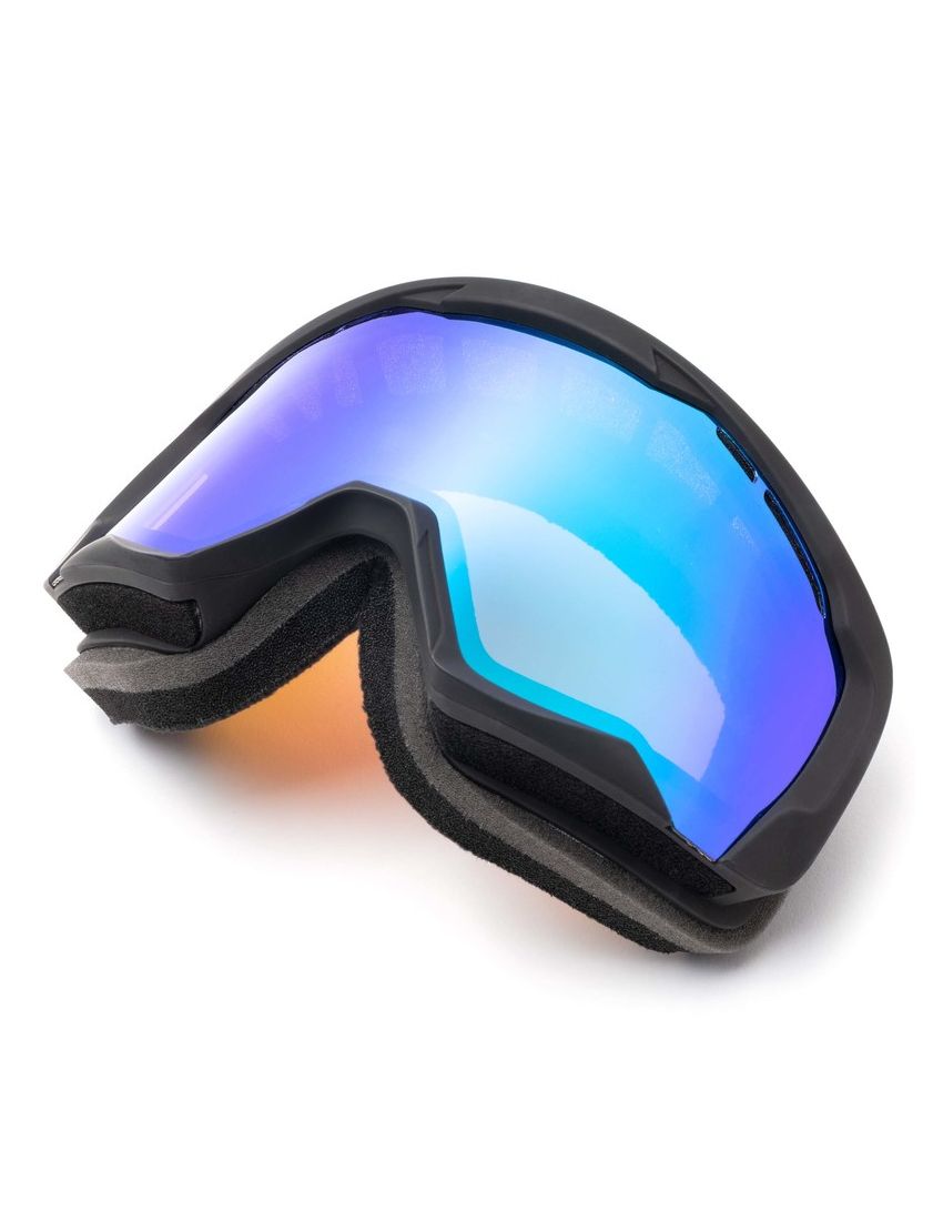 IMX GOGLE IMX ENDURANCE SNOW BLACK MATT/BLACK - SZYBA PODWÓJNA GREEN IRRIDIUM + BROWN (1 SZYBA W ZEST.) 