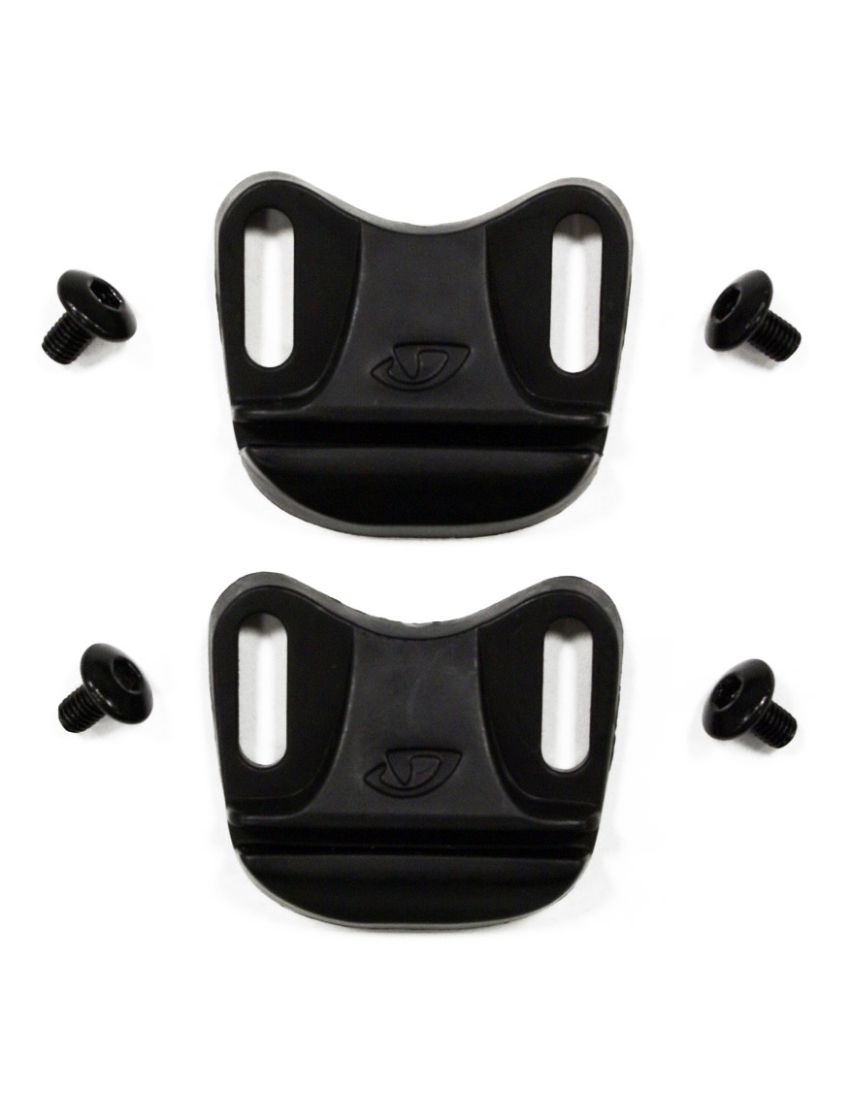 Obcasy do butów szosowych GIRO ROAD HEEL (zestaw ze śrubami, do wszystkich podeszw) czarne roz. uniwersalny