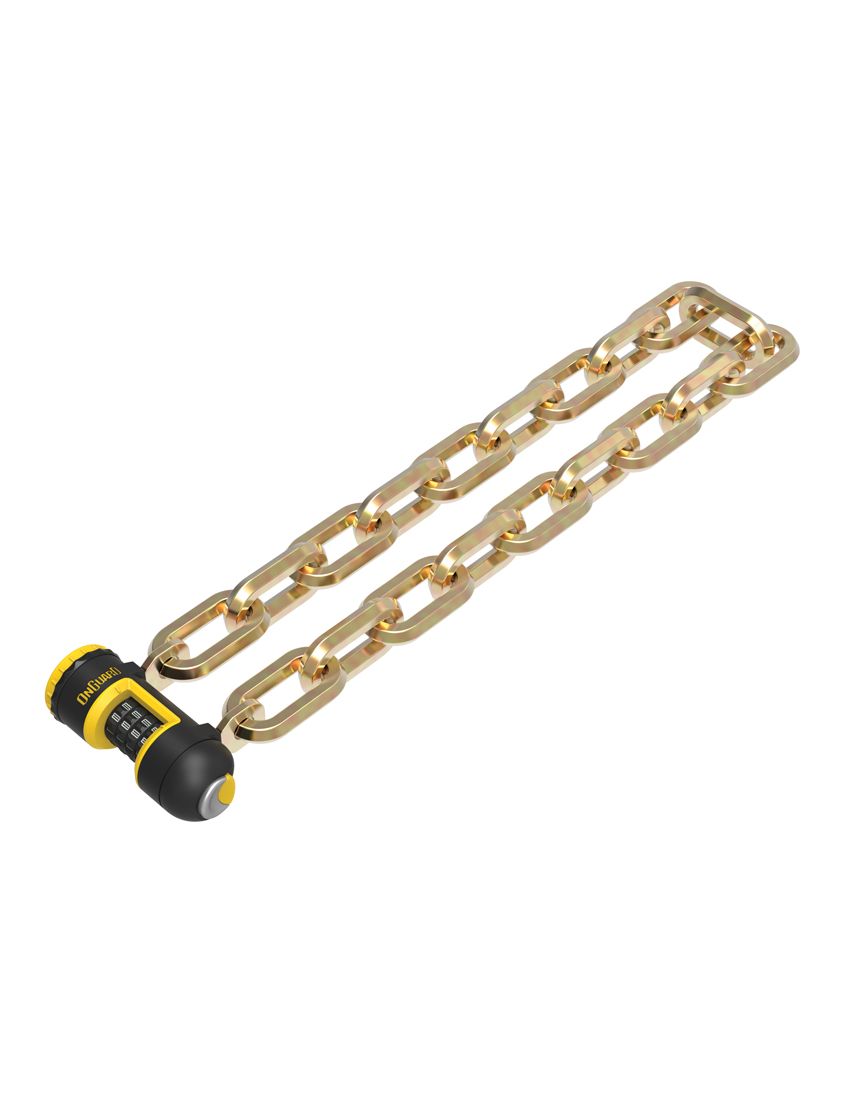 Zapięcie rowerowe ONGUARD REVOLVER X4P CHAIN LOCK COMBO 8137 ŁAŃCUCH 150cm*8mm - SZYFR (NEW) 