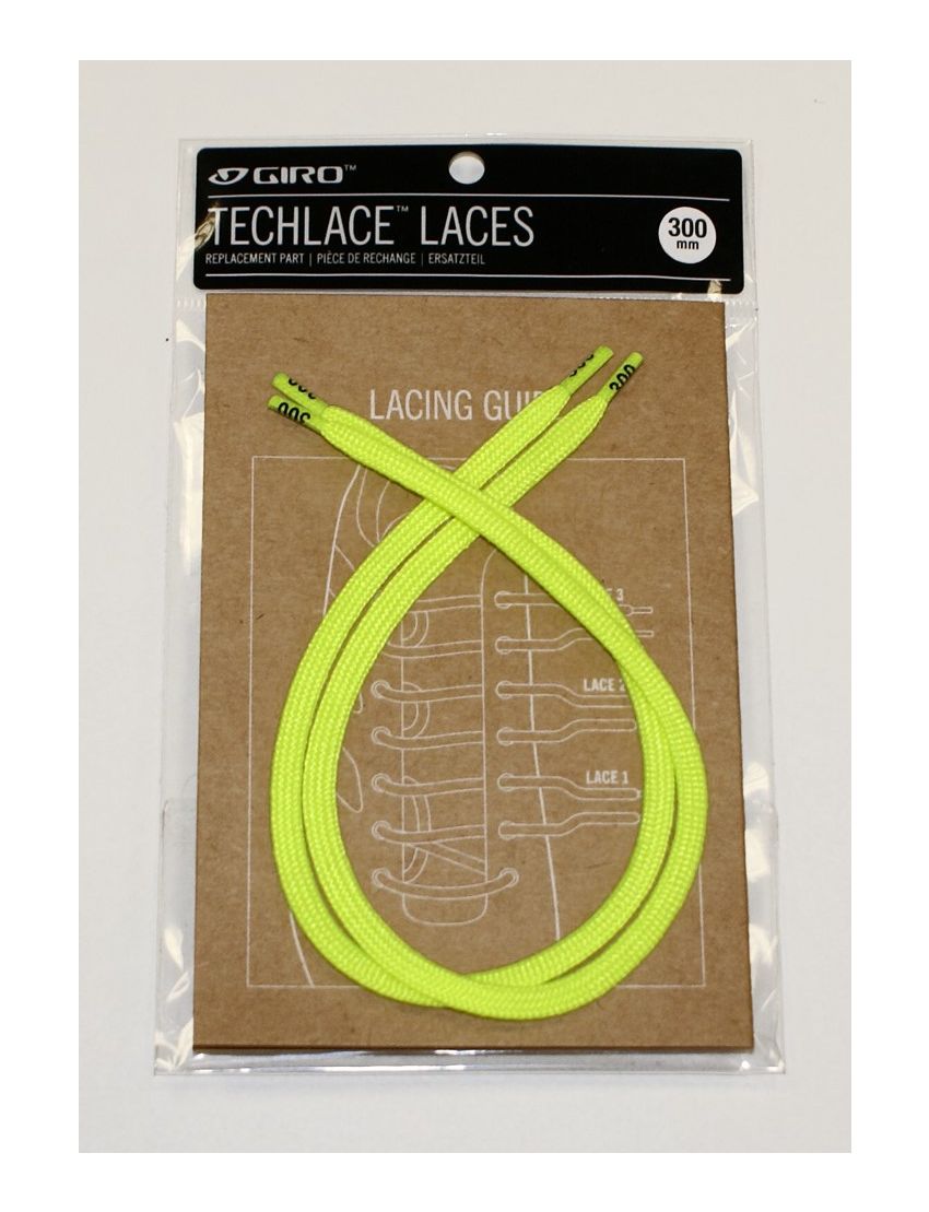 Sznurówki GIRO TECHLACE LACES highlight yellow 295mm
