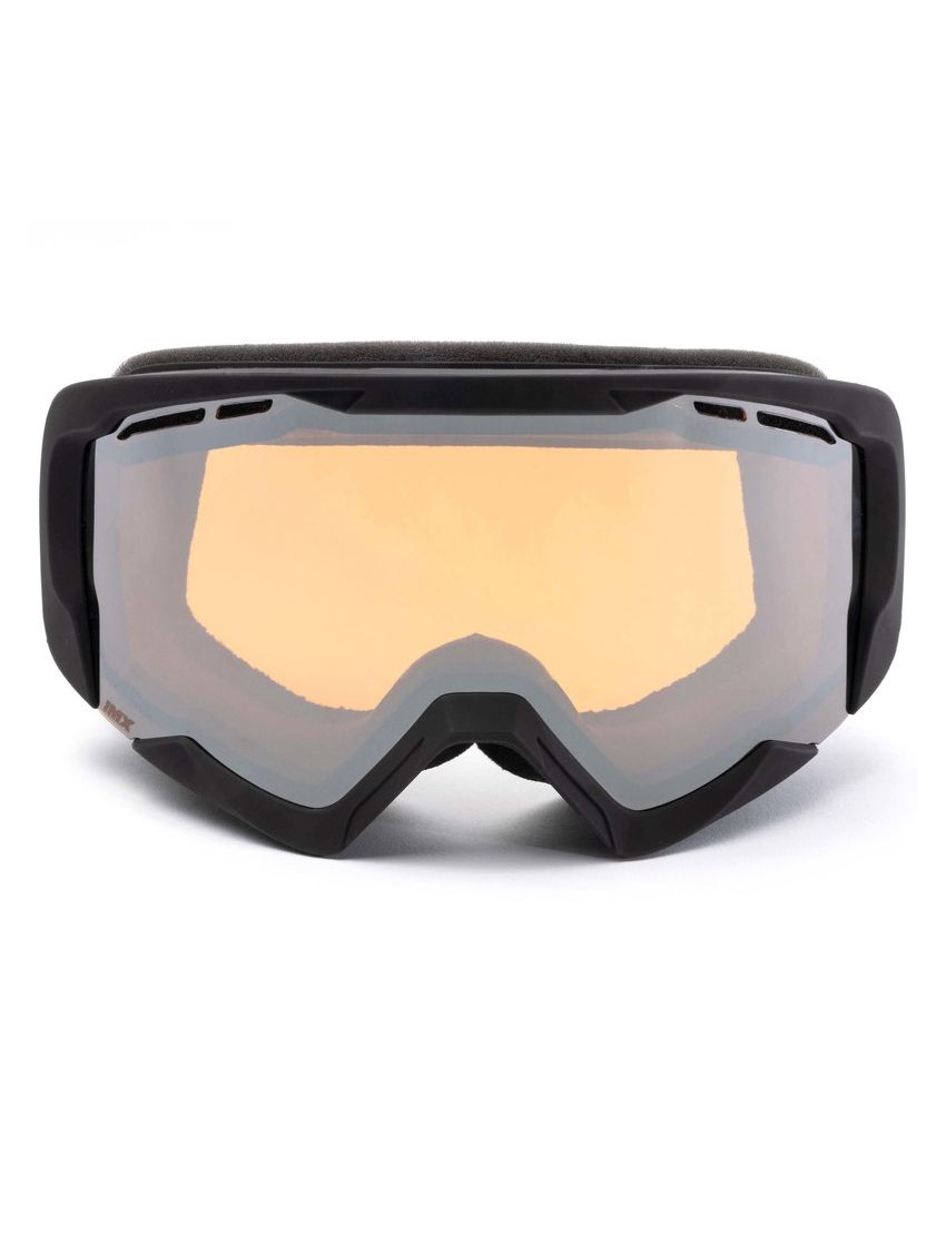 IMX GOGLE IMX ENDURANCE SNOW BLACK MATT/BLACK - SZYBA PODWÓJNA CLEAR + BROWN (1 SZYBA W ZESTAWIE) 