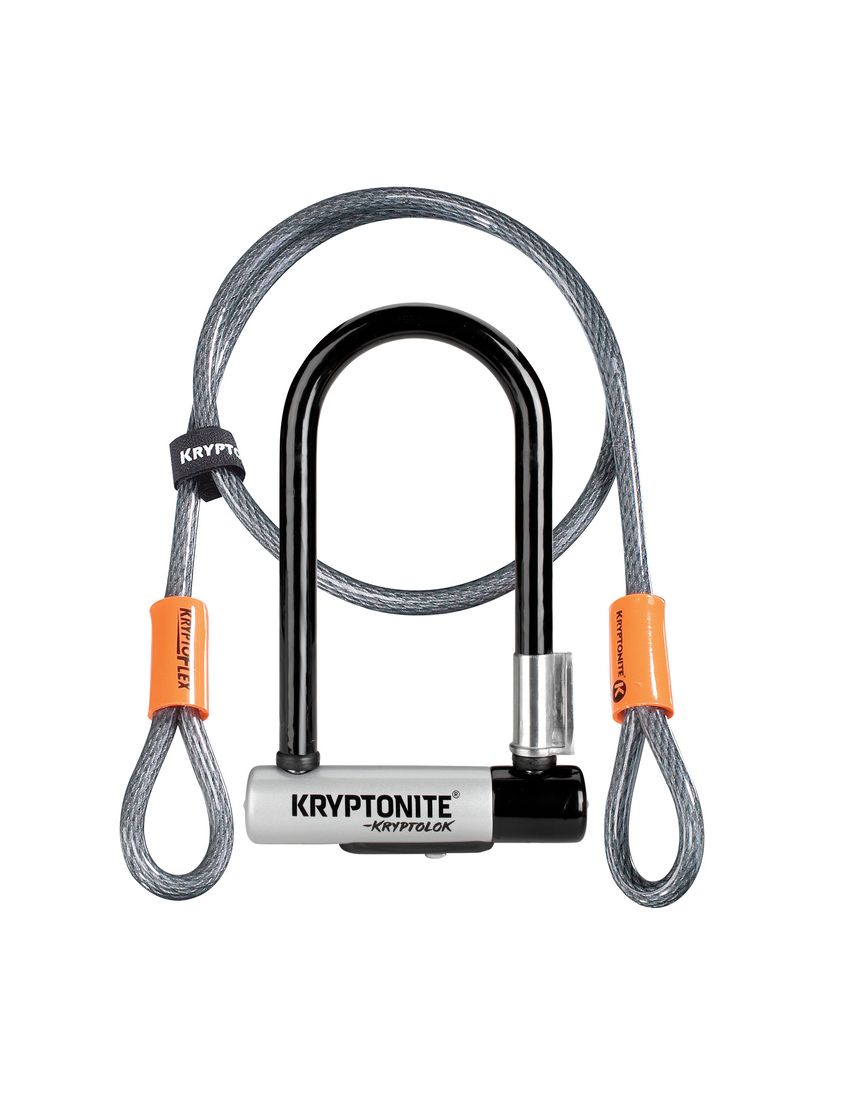 KRYPTONITE ZAPIĘCIE U-LOCK KRYPTONITE KRYPTOLOK MINI-7 (LINKA W ZESTAWIE) 8,2CM X 17,8CM