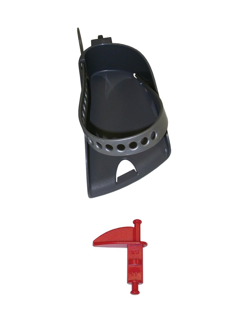 Podnóżek + element mocujący OKBABY BODYGUARD lewy szary 