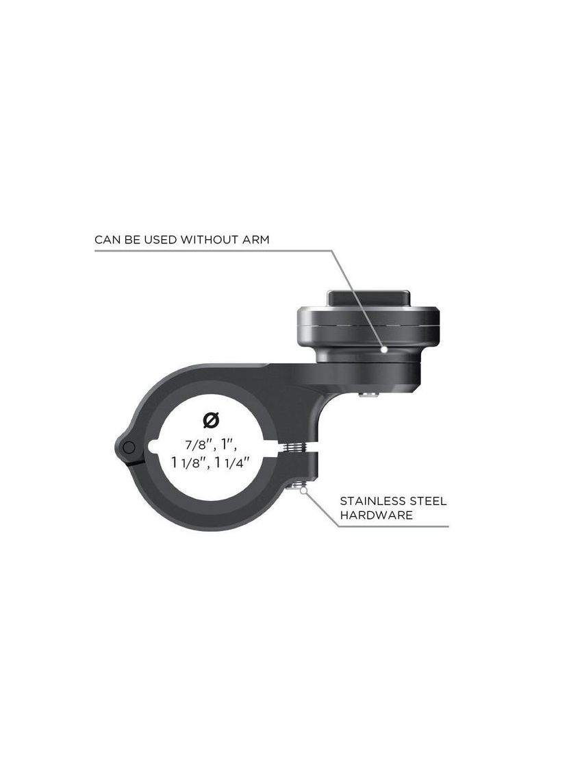 SP CONNECT UCHWYT NA KIEROWNICĘ SP CONNECT MOTO MOUNT PRO BLACK 