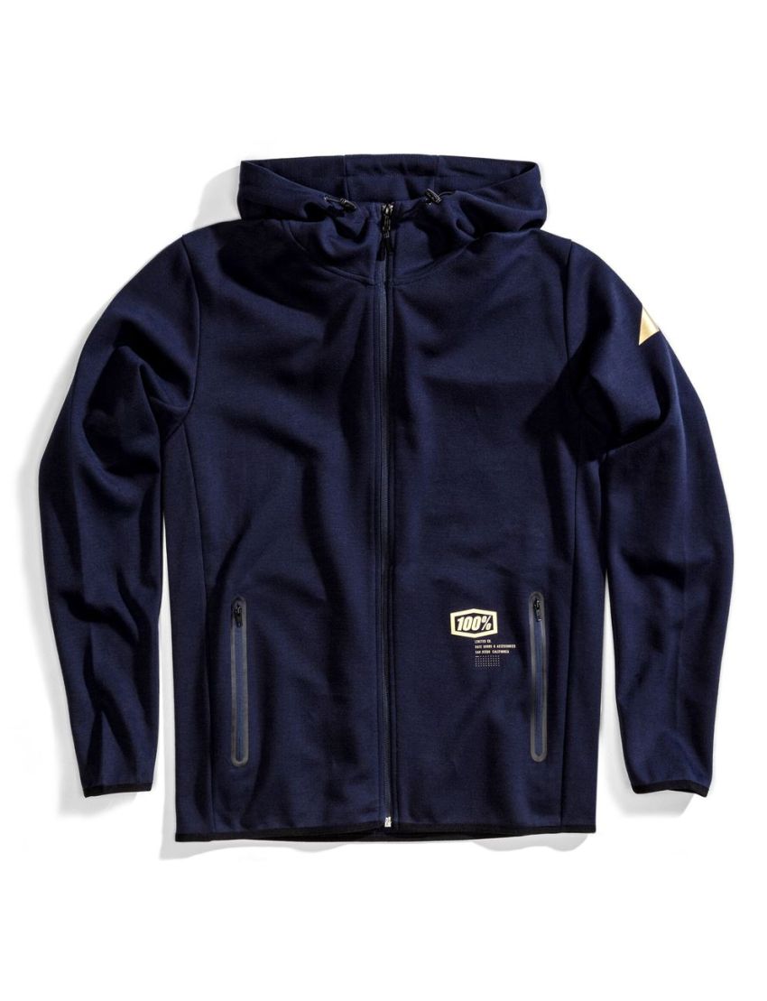 Bluza męska 100% VICEROY Hooded Zip Tech Fleece Navy roz. L (NEW) 