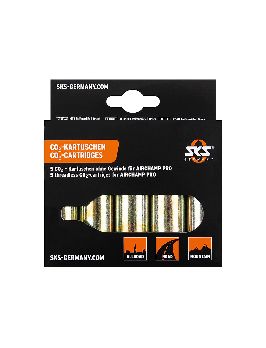 SKS Naboje CO2 do pompki AIRCHAMP PRO 5*16g