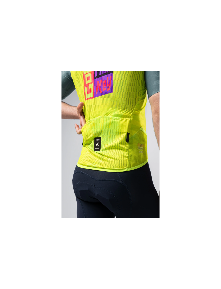 Kamizelka kolarska męska GOBIK Plus 2.0 Liquid Lime