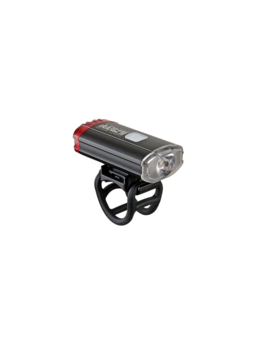 Lampa przednio-tylna AUTHOR DoubleShot 250/12 lm USB czarna 