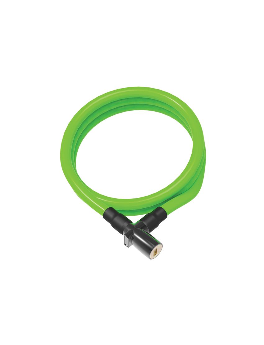 Zapięcie rowerowe ONGUARD 8192GR Linka - 8mm 150cm - 2 x Klucze zielone (NEW) 