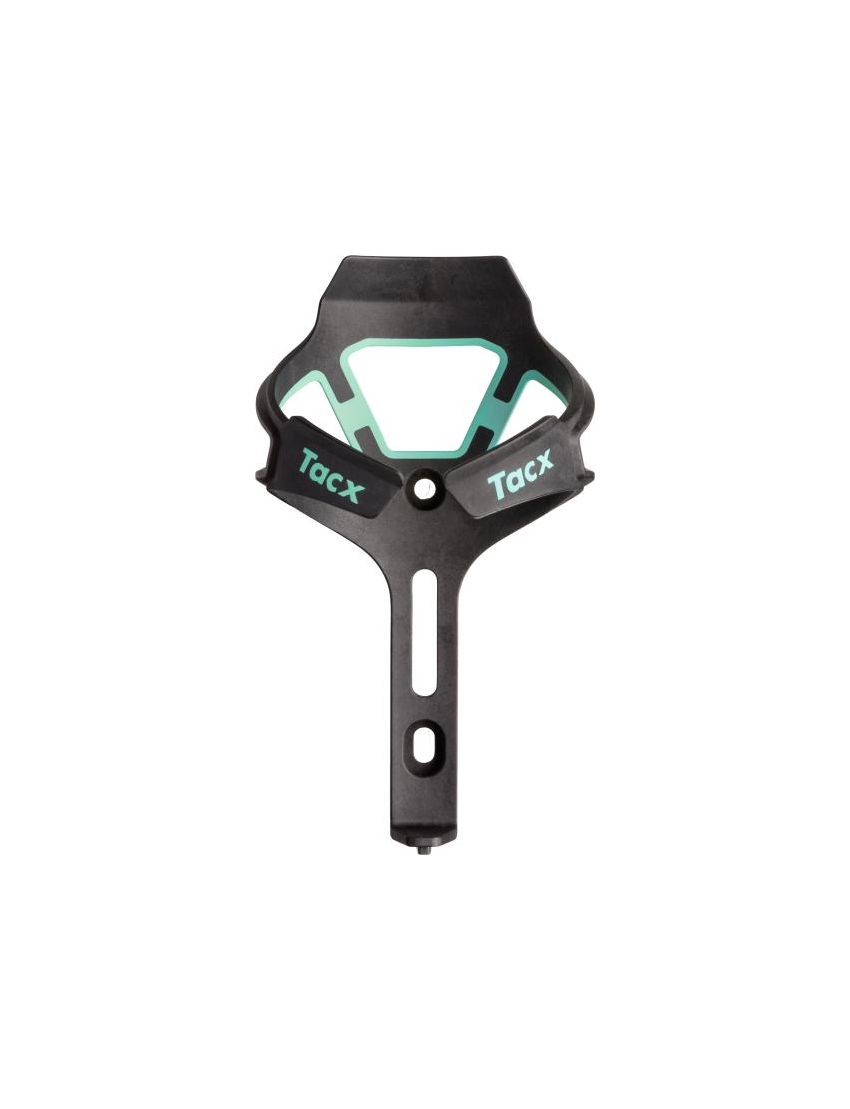 Tacx Koszyk na bidon CIRO czarno-turkusowy matowy 