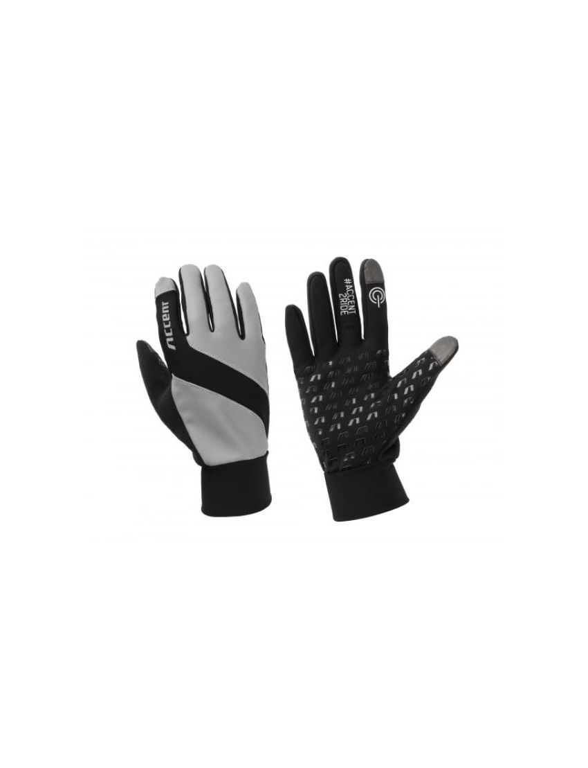 Accent Rękawiczki ocieplane Flash, czarne, XXL 