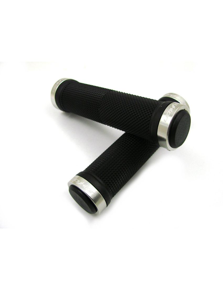 Chwyty Bicyklon lock-on grafit 