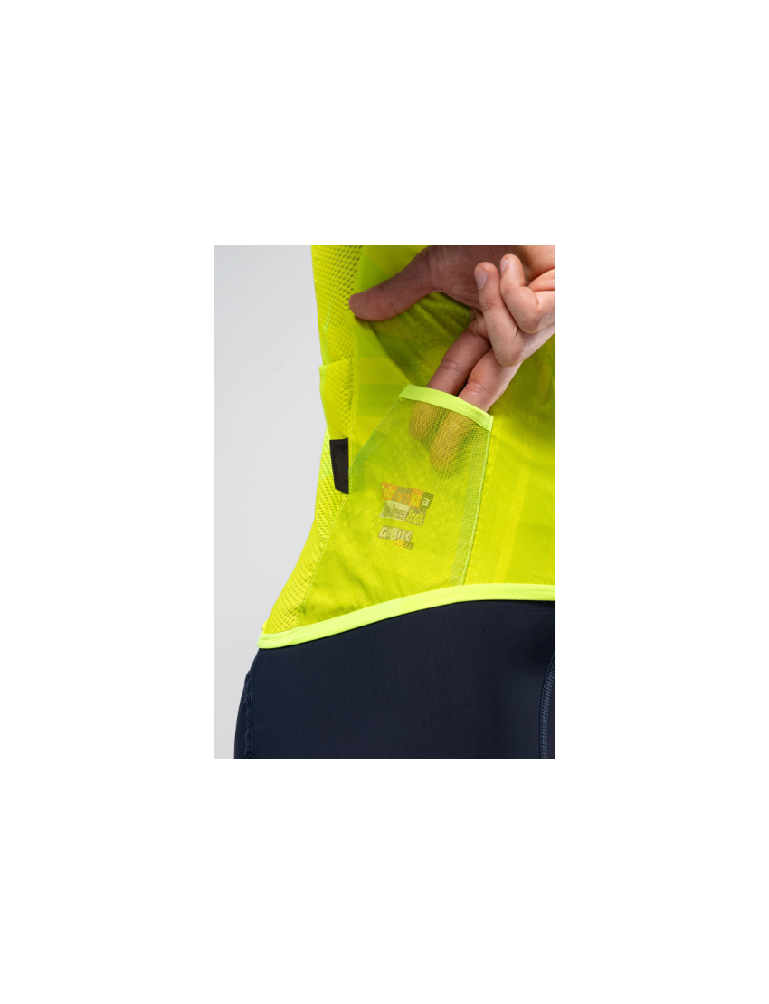 Kamizelka kolarska męska GOBIK Plus 2.0 Liquid Lime